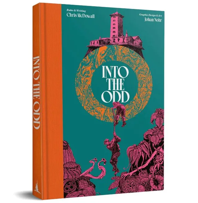 Free League Into the Odd Remastered manuale gioco di ruolo cartonato