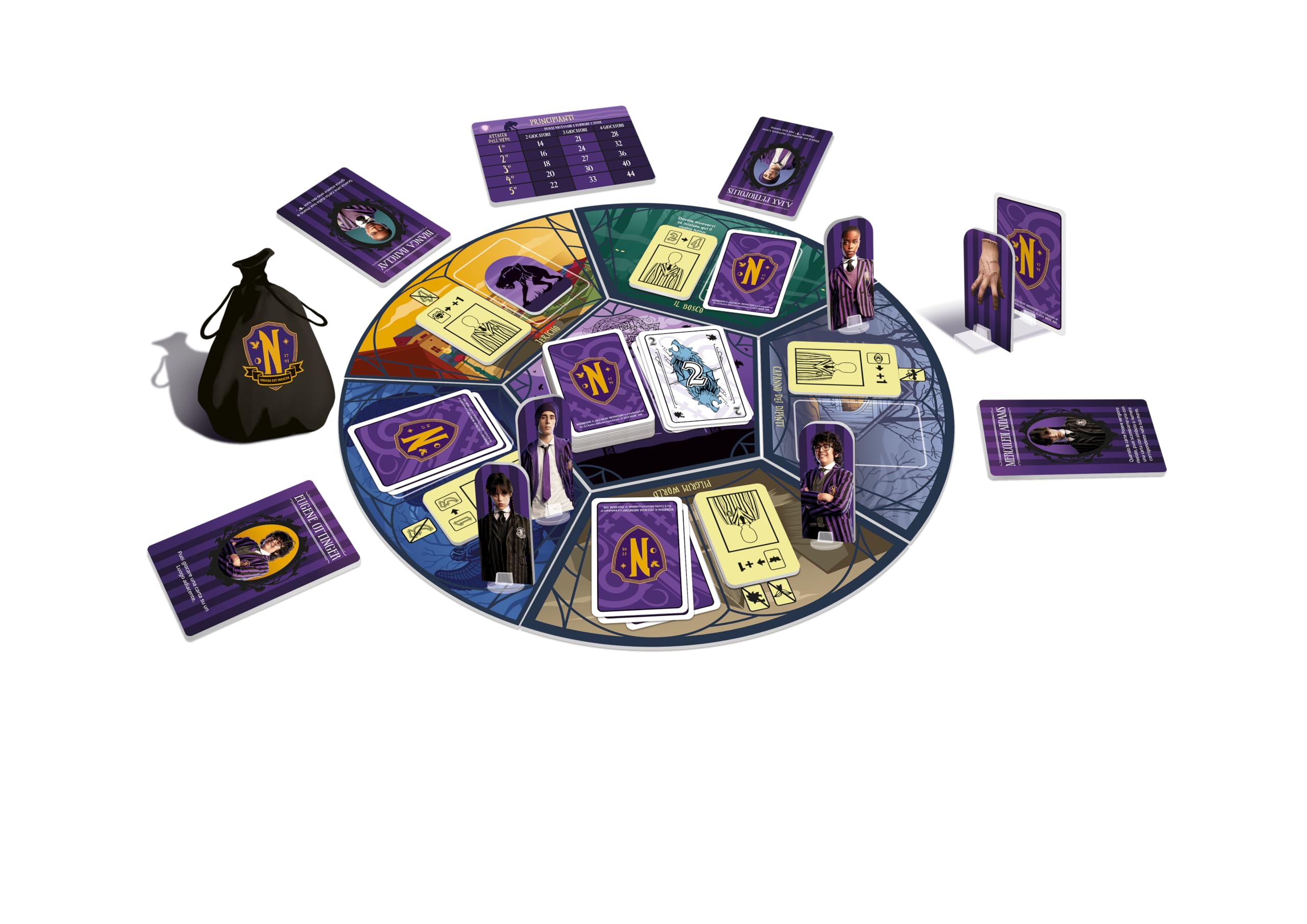 Asmodee Mercoledì L'Attacco dell'Hyde gioco collaborativo 2-4