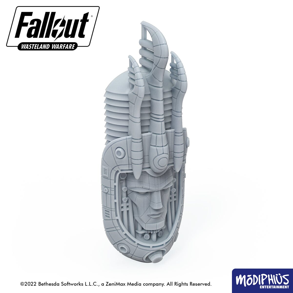 Modiphius Fallout Wasteland Warfare Art Deco Statues file STL