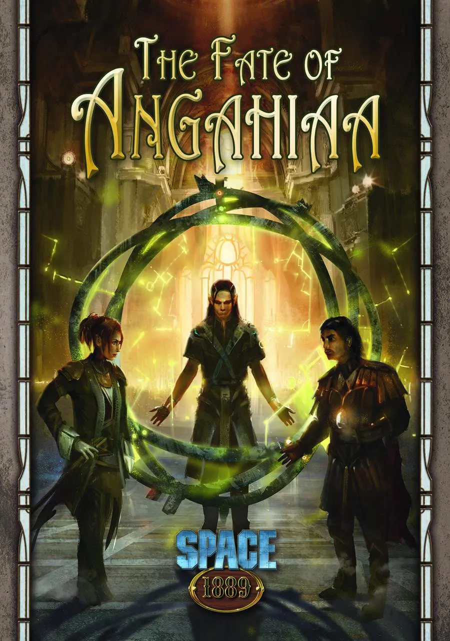 Modiphius Space 1889 Fate of Angahiaa Libro Avventura GDR
