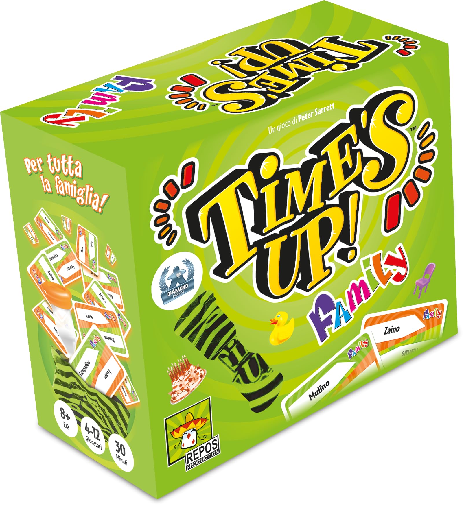Asmodee Time's Up Family Big Box Gioco da Tavolo 4-12
