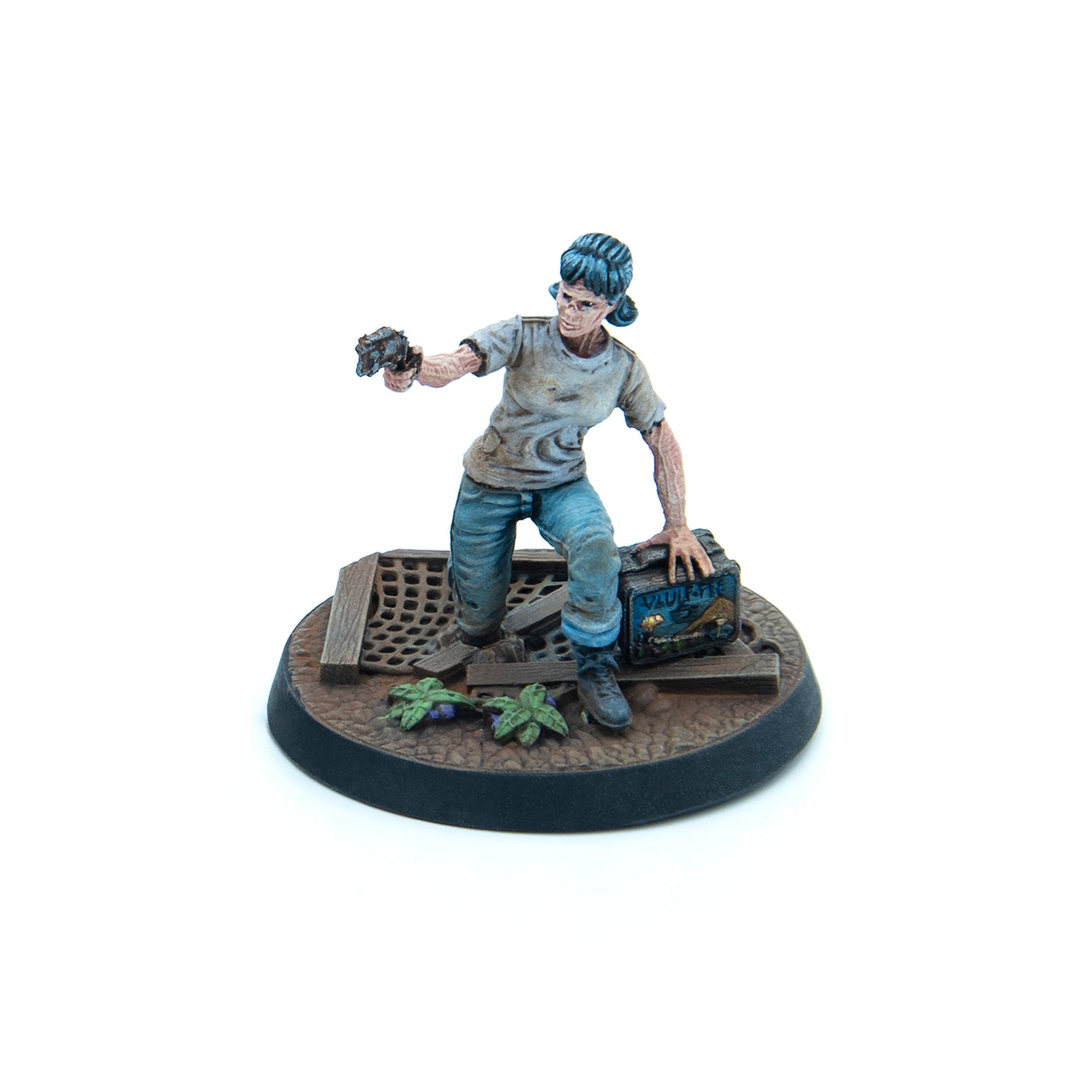 Modiphius Fallout Wasteland Warfare Ghoul Settlers miniature 6 pz