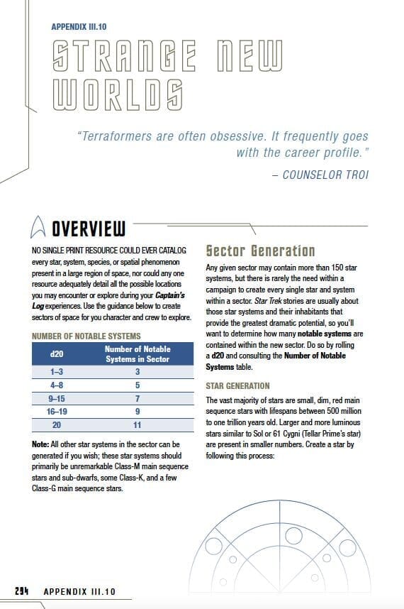 Star Trek Captain's Log Solo Gdr Manuale PDF 2026 326 Pagine