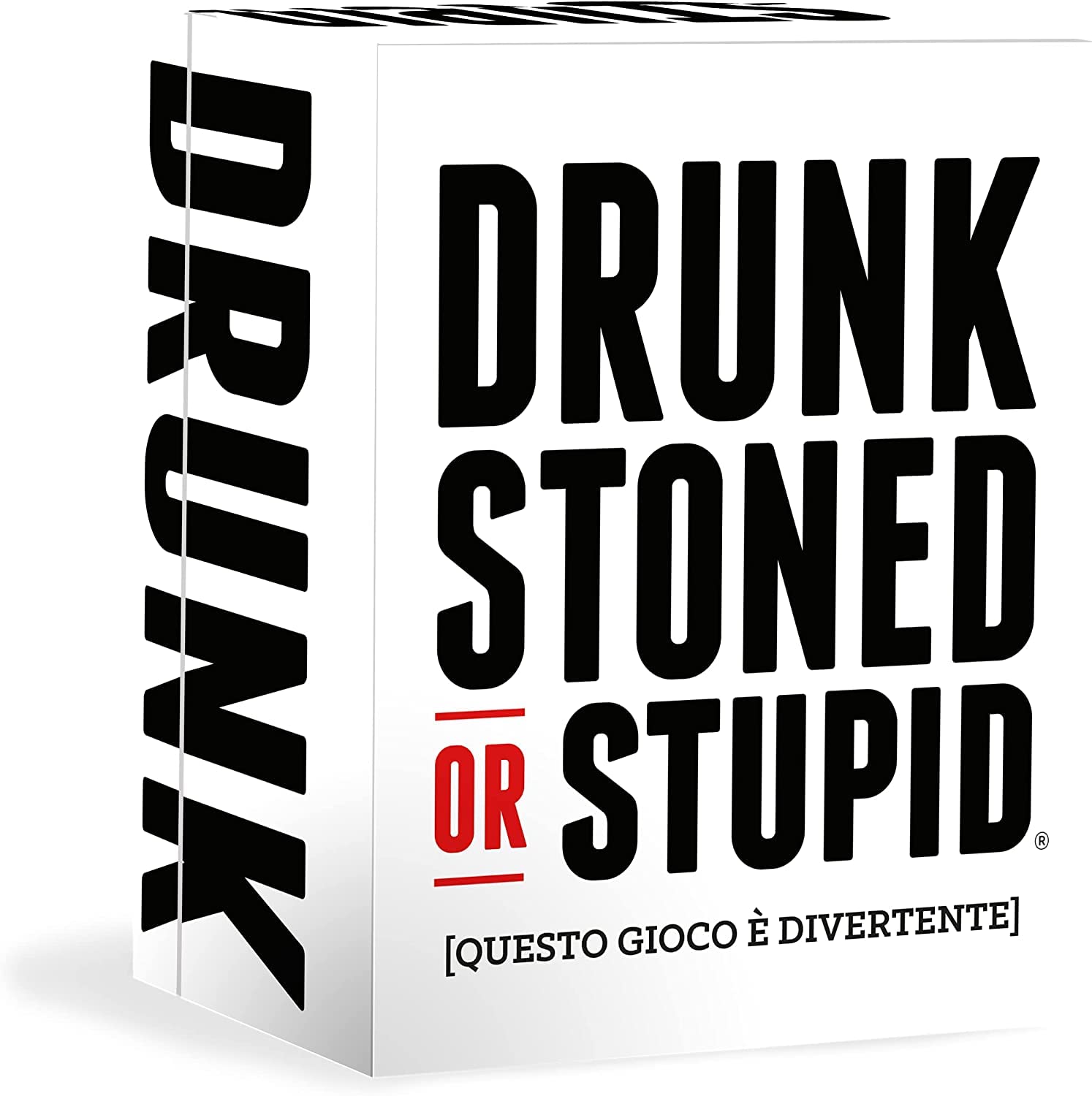 Drunk Stoned or Stupid Party Game Carte Amici 18+ Anni