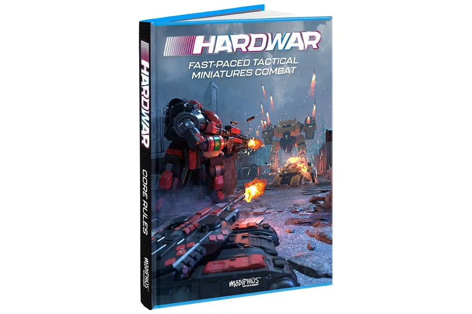 Modiphius Hardwar Rulebook manuale wargame miniature 6mm