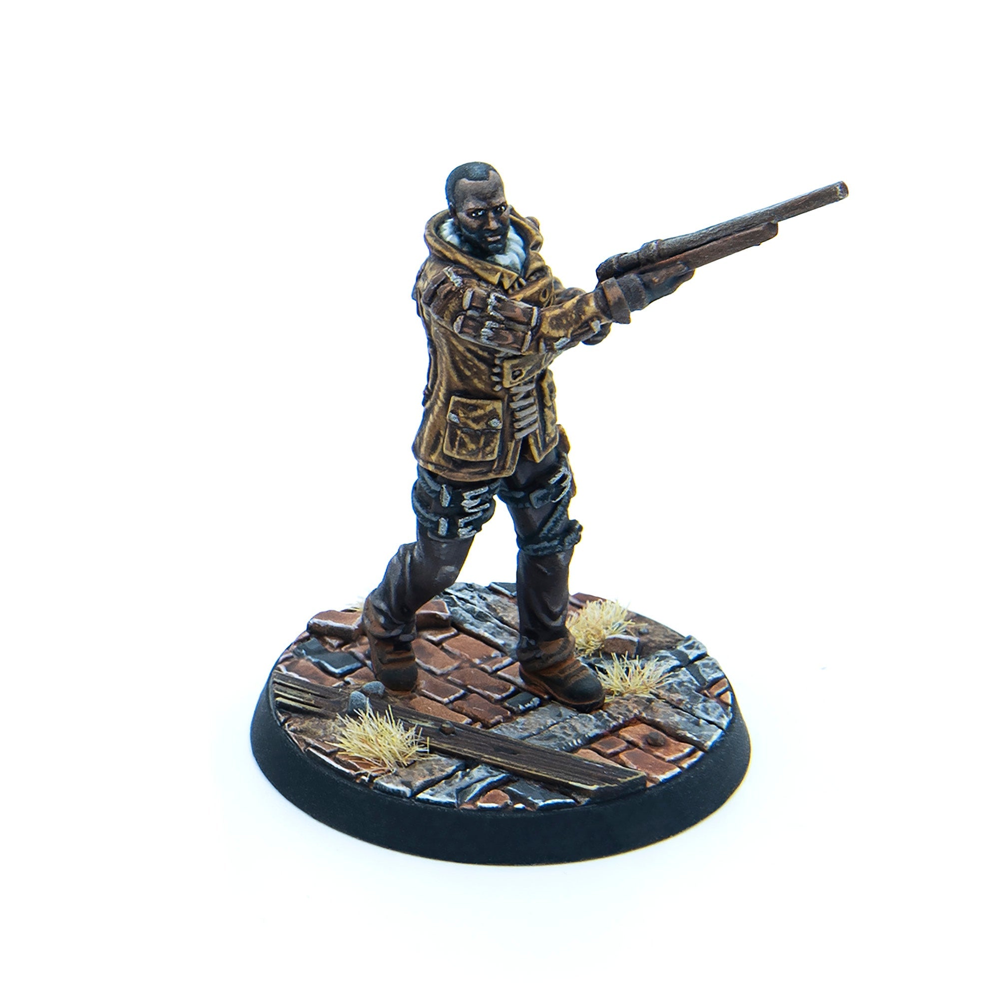 Fallout Wasteland Warfare Railroad Operatives miniature Glory Deacon