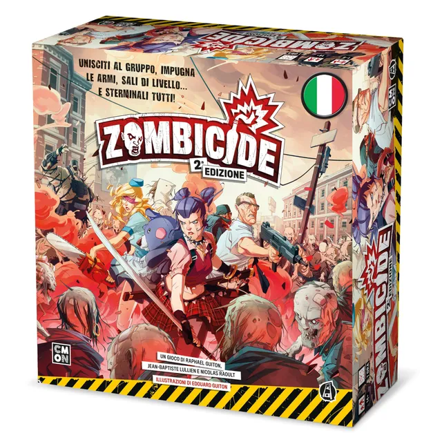 Asmodee Zombicide Seconda Edizione gioco da tavolo base cooperativo