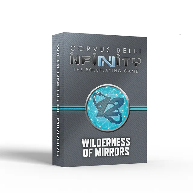 Modiphius Infinity Wilderness of Mirrors mazzo carte PDF 54 carte