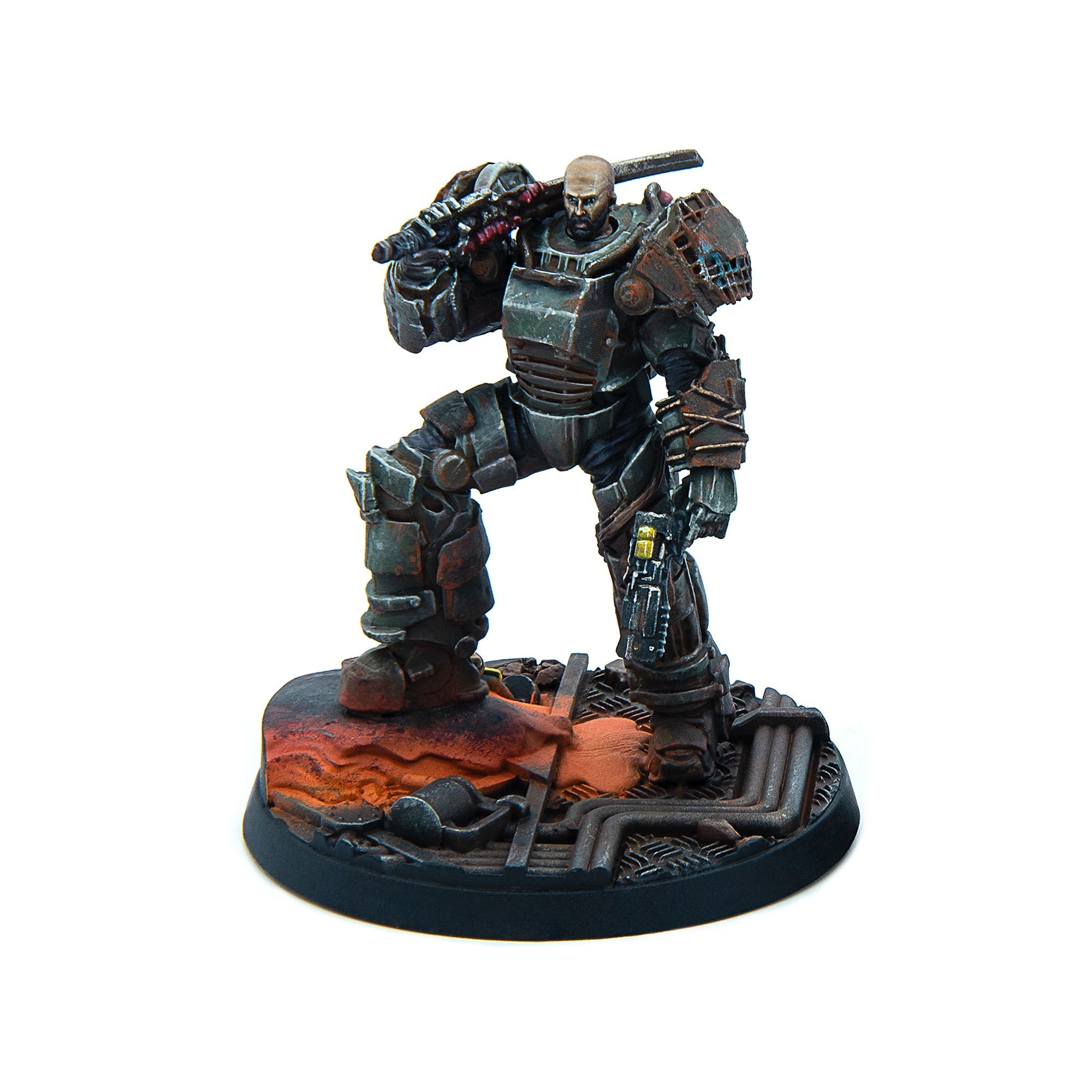 Modiphius Fallout: Wasteland Warfare Raiders The Forged miniature 6 pezzi