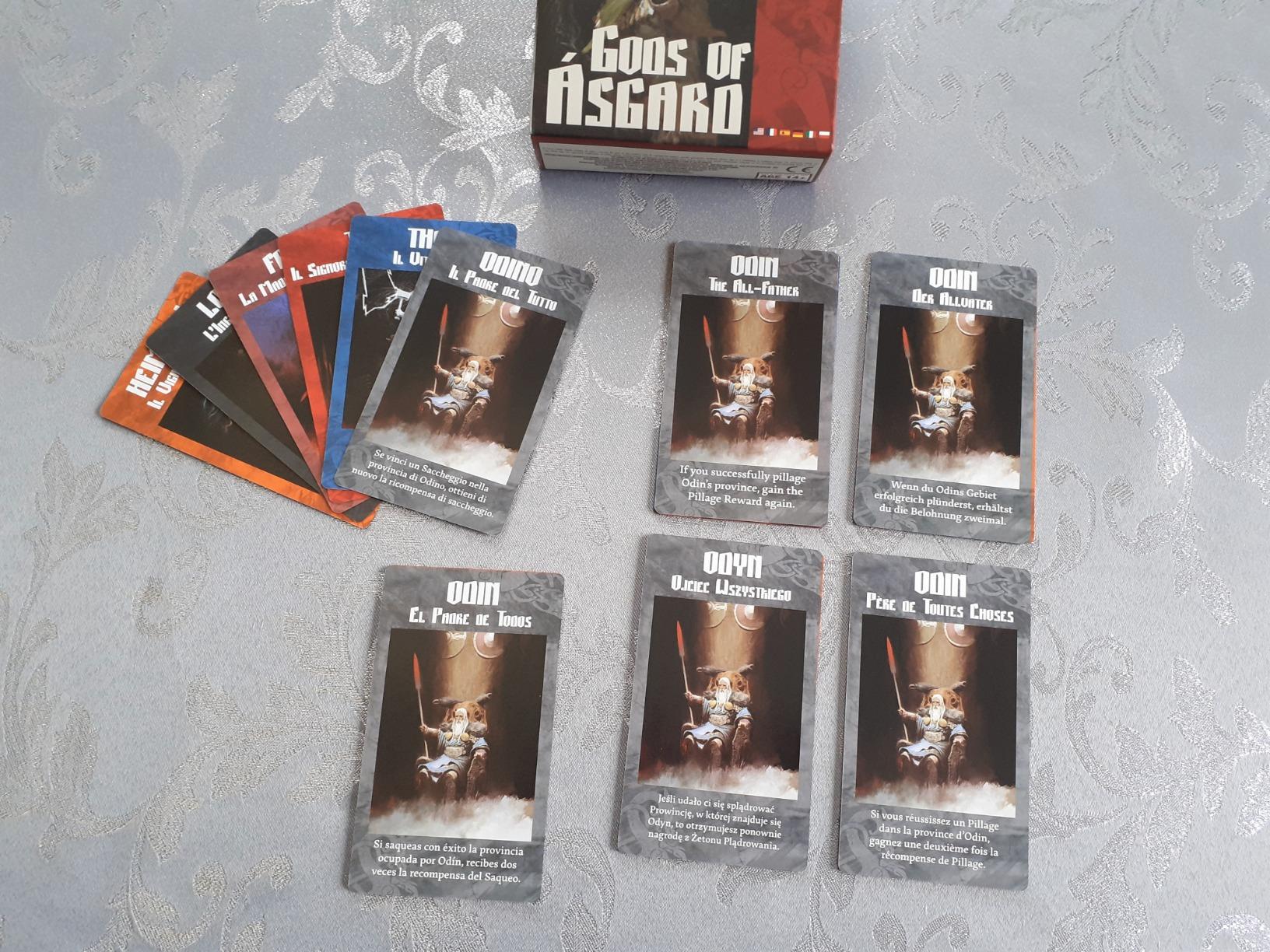 Asmodee Blood Rage Dèi di Asgard espansione 2-4 giocatori