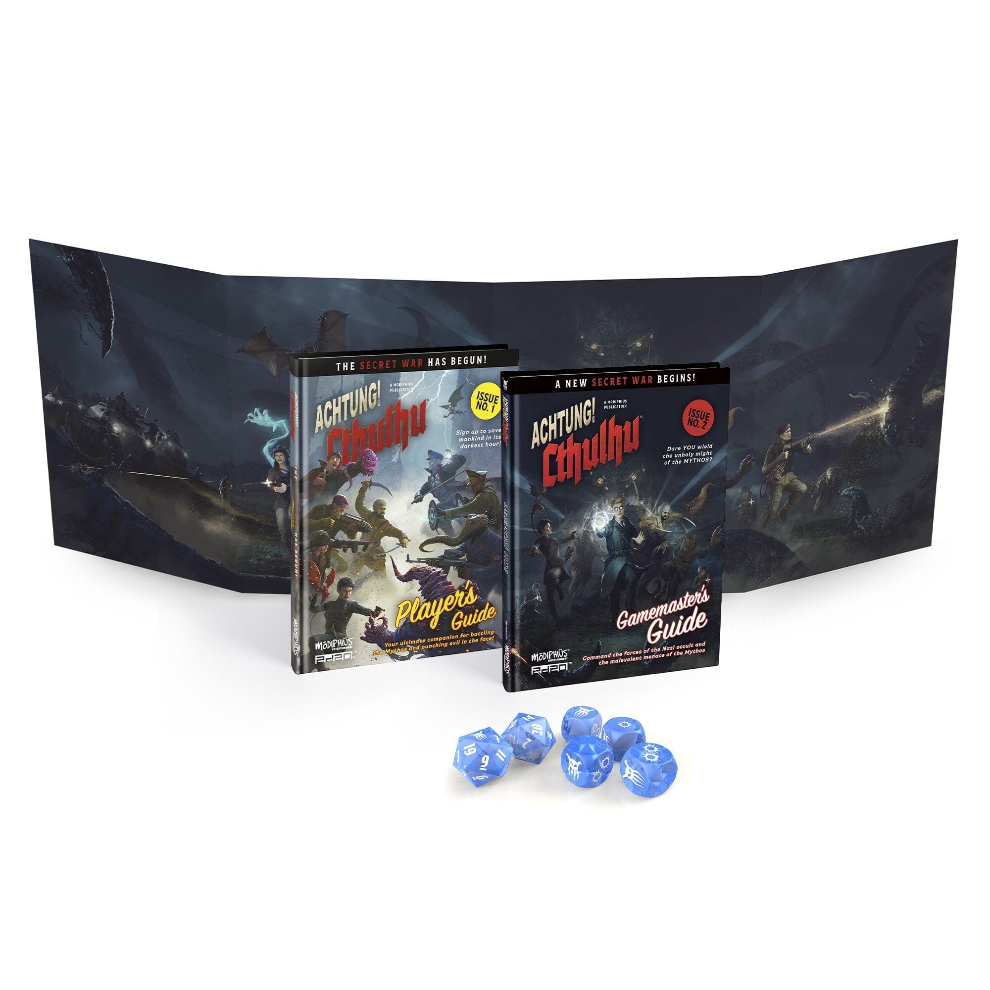 Modiphius Achtung! Cthulhu 2d20 Gamemaster's Bundle box