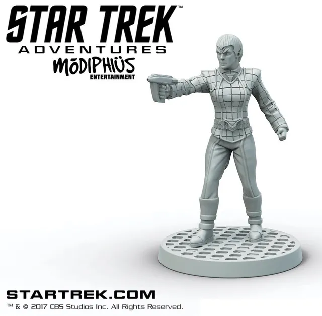 Modiphius Star Trek Adventures Uhlan Female STL romulana 32mm