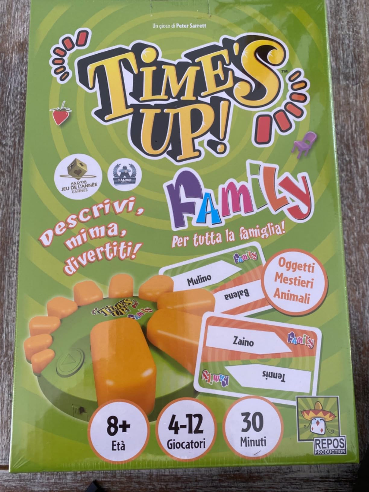Asmodee Time's Up Family Big Box Gioco da Tavolo 4-12