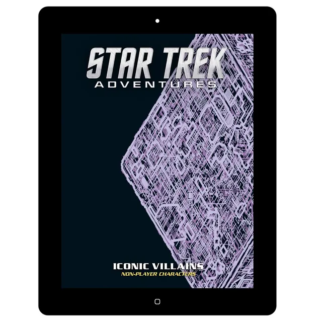 Star Trek Adventures Iconic Villains PNG supplemento PDF Khan Borg