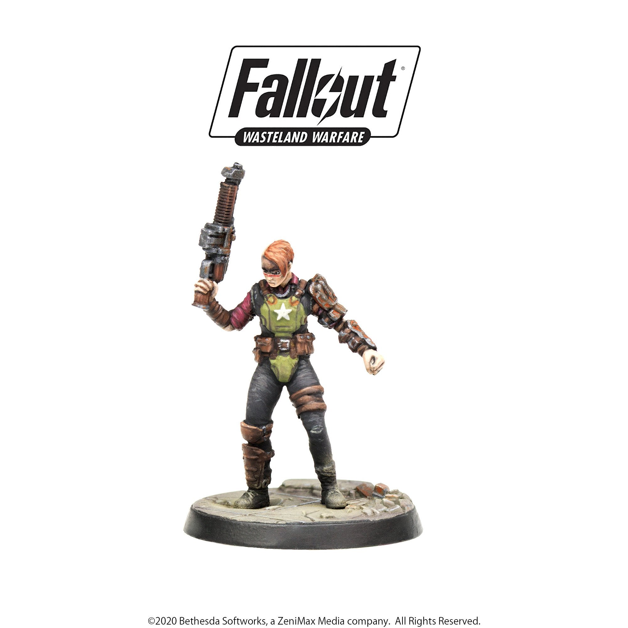 Modiphius Fallout Wasteland Warfare Raiders Sinjin Avery Ack Ack