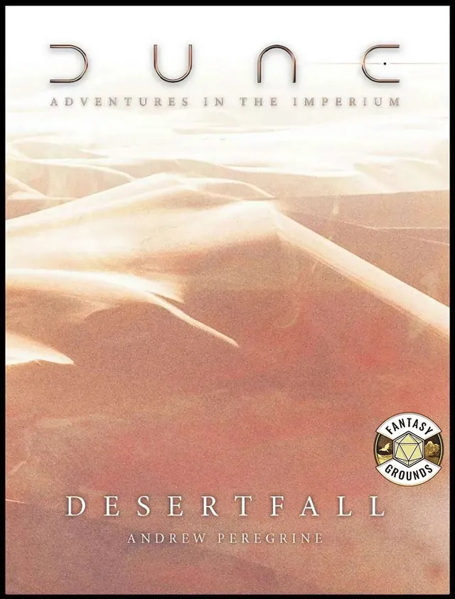 Modiphius Dune Desertfall modulo Fantasy Grounds VTT