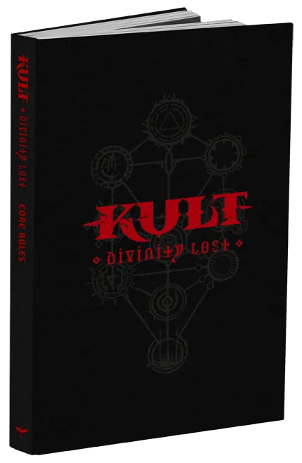 Modiphius KULT Divinity Lost Black Edition manuale GDR 4a edizione