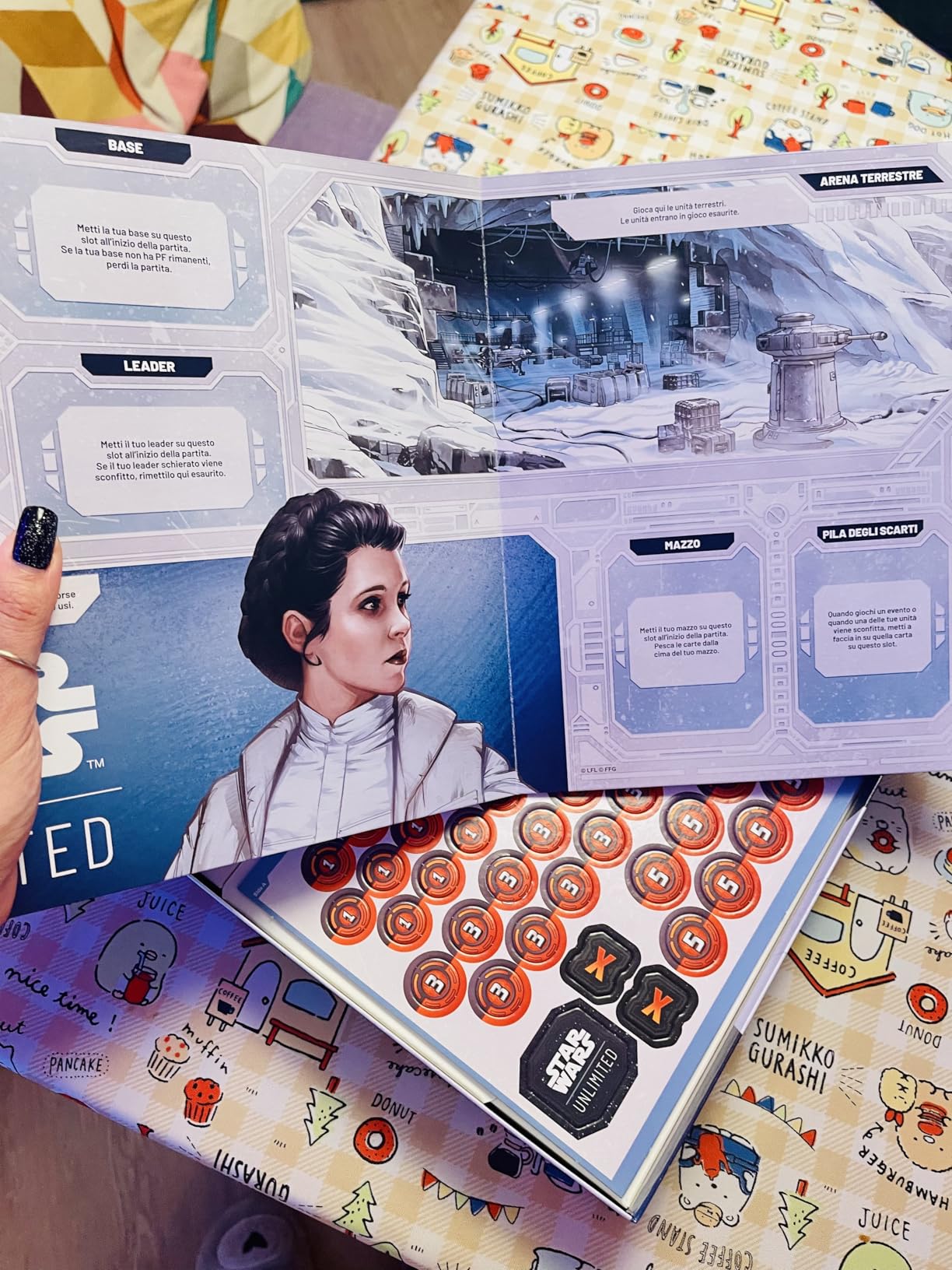 Star Wars: Unlimited Intro Battle Hoth Set Iniziale Carte Italiano