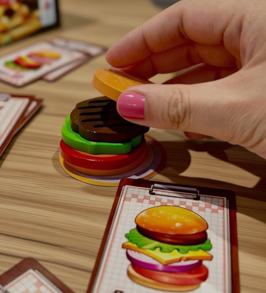 Asmodee Burger Master gioco da tavolo edizione italiana 2-6 giocatori