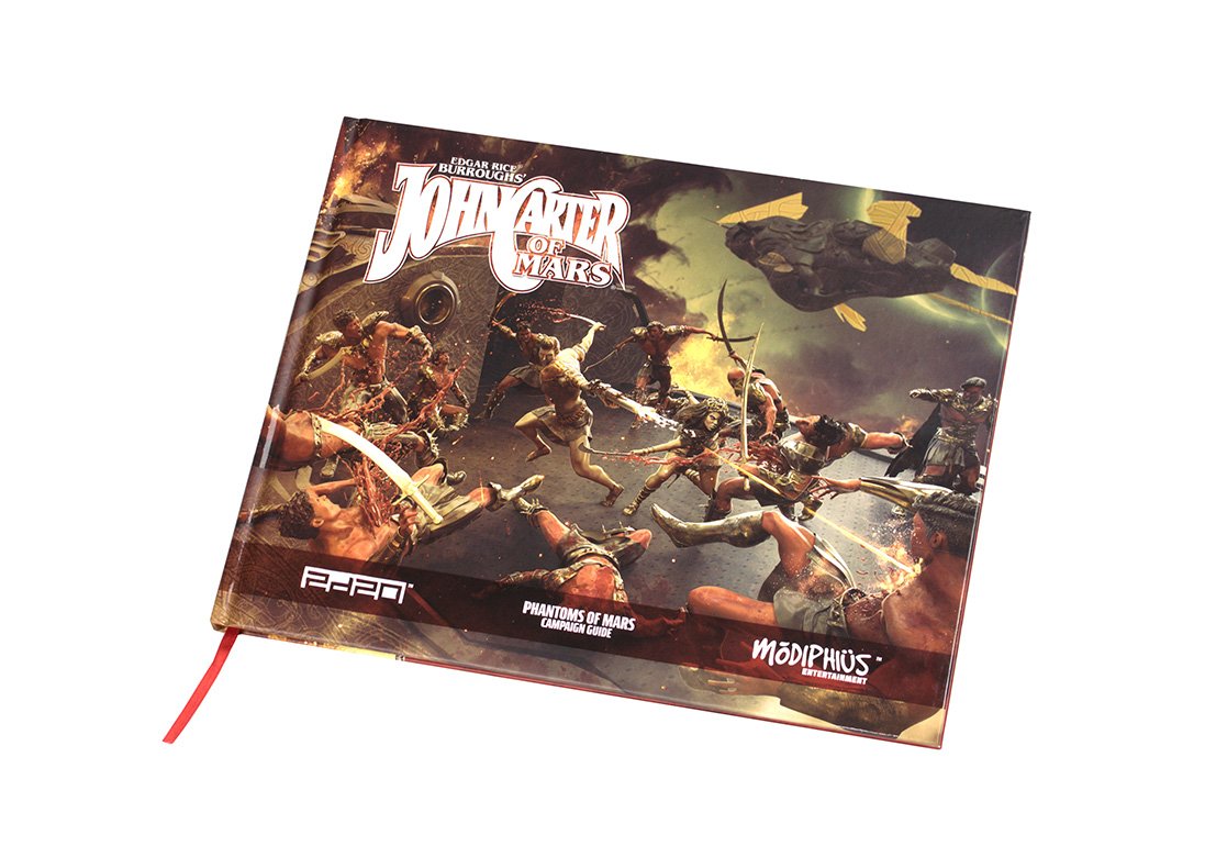 John Carter of Mars Phantoms of Mars libro campagna 128 pagine