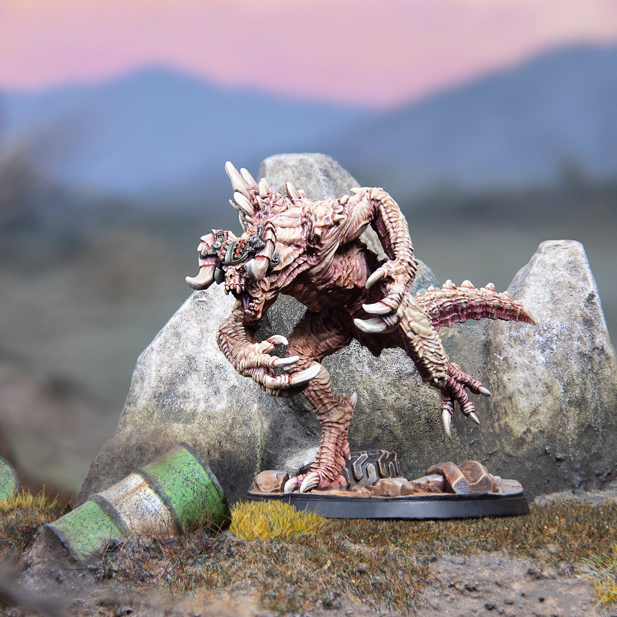 Modiphius Fallout Wasteland Warfare Domesticated Deathclaw miniatura