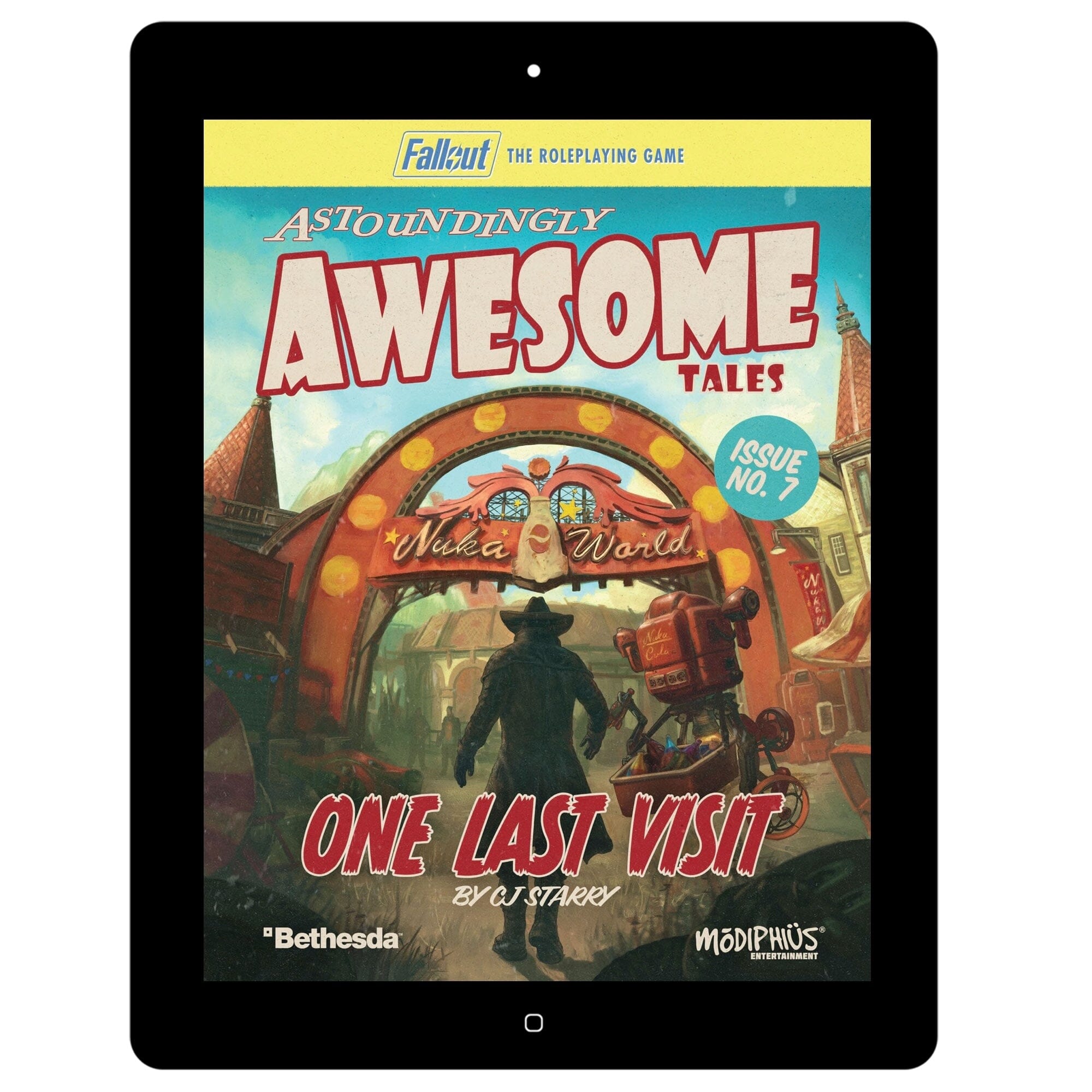 Modiphius Fallout RPG One Last Visit avventura PDF livelli 6-10