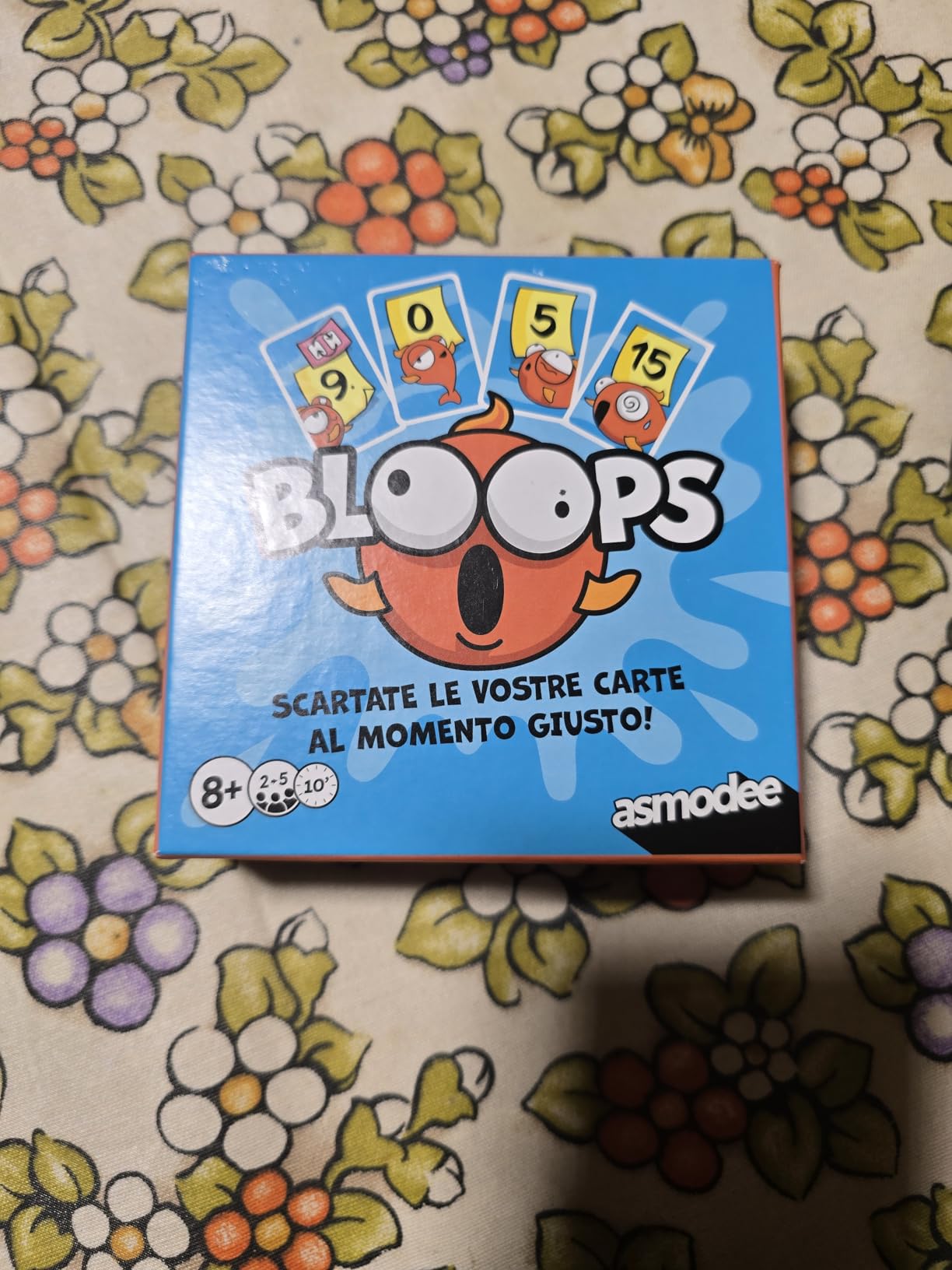 Asmodee Bloops Gioco di Carte Memoria 8+ anni Italiano
