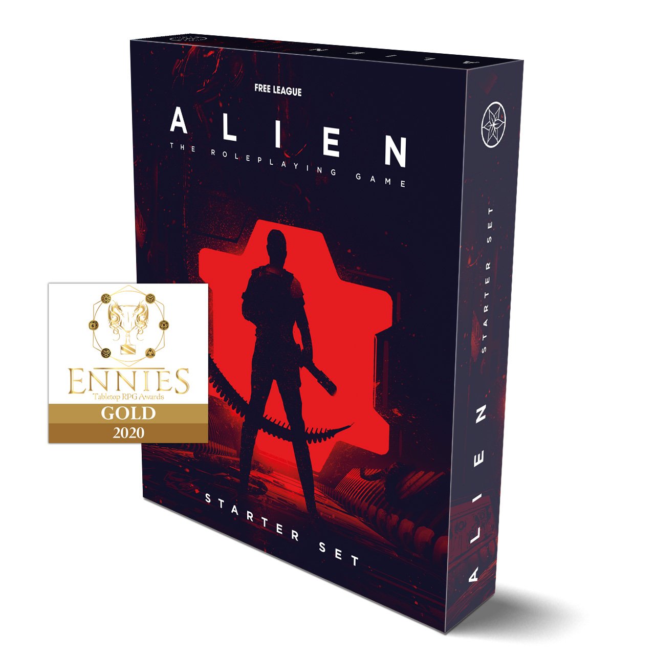 Free League ALIEN RPG Starter Set scatola base horror 3-5 giocatori