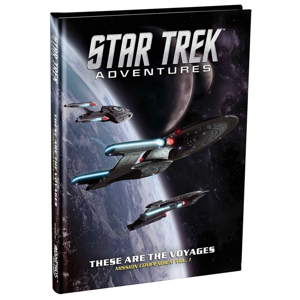 Modiphius Star Trek Adventures These are the Voyages Vol.1 manuale 8 missioni