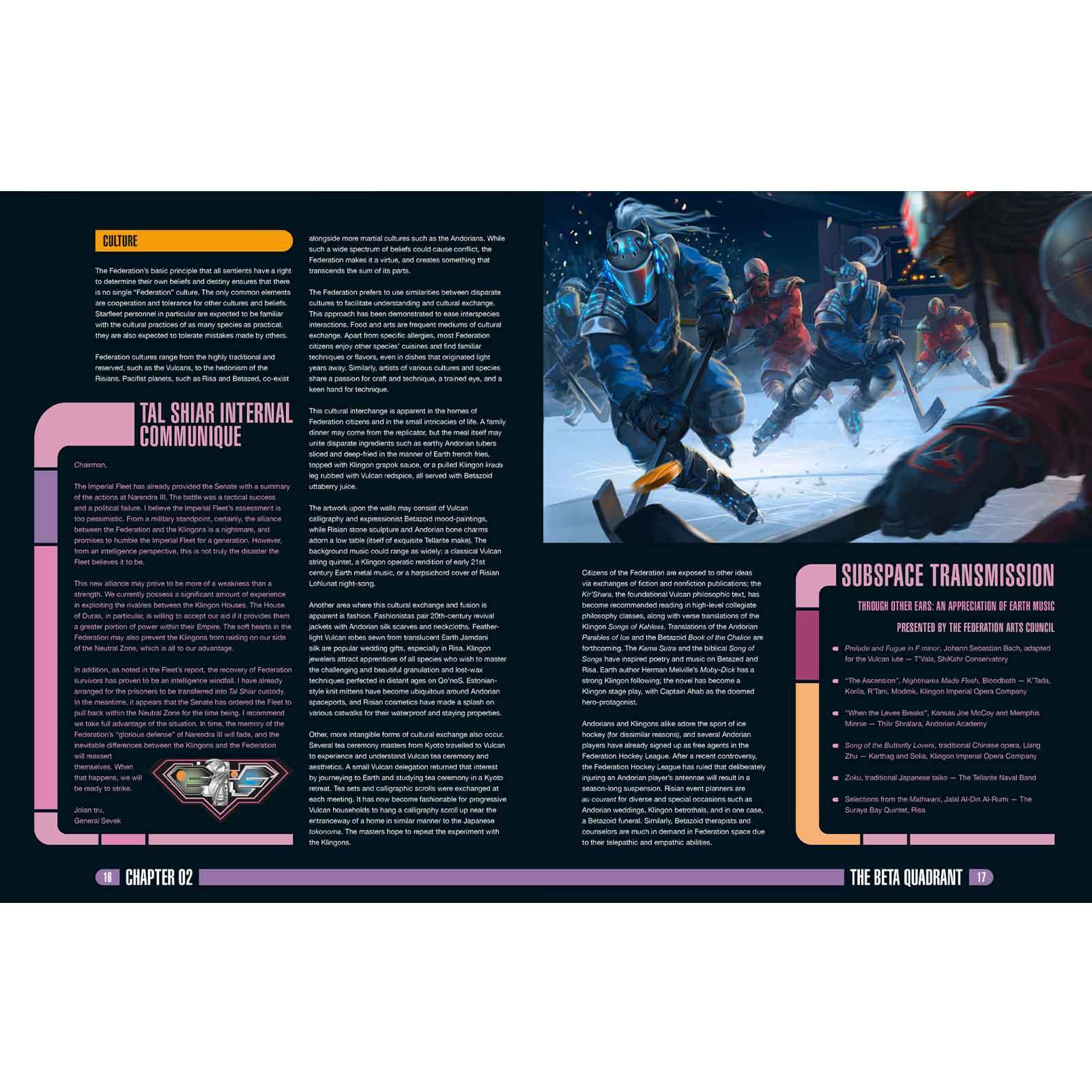 Modiphius Star Trek Adventures Beta Quadrant supplemento PDF 128 pagine