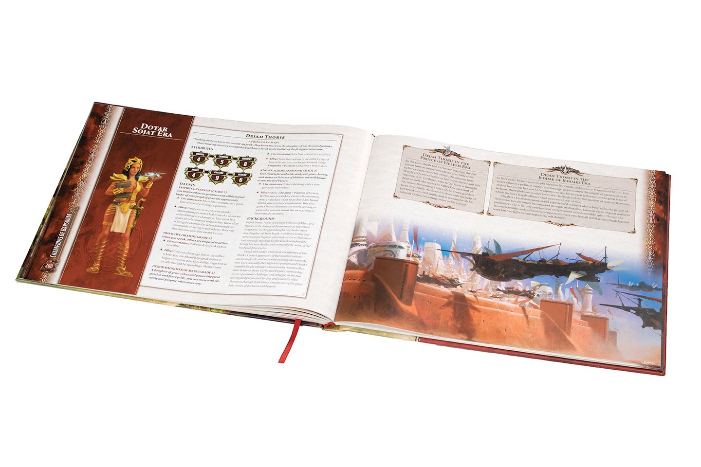 John Carter of Mars Collector's Slipcase Set Gioco Ruolo 2 libri