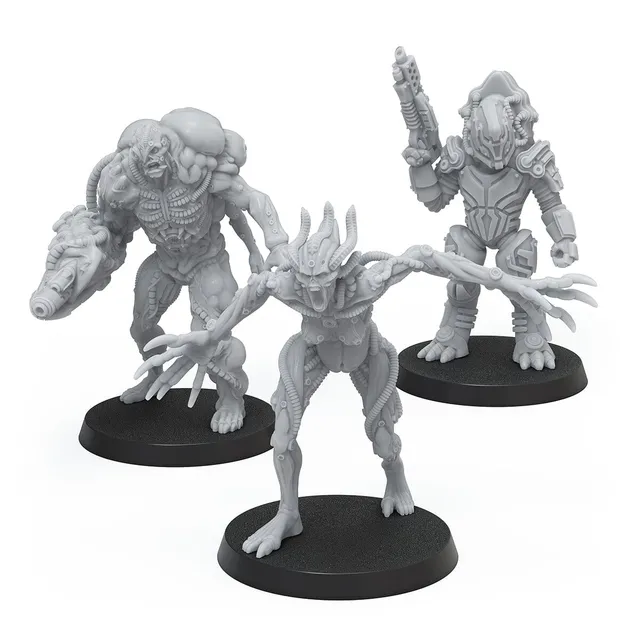 Modiphius Mass Effect Priority Threats Beta 3 miniature 32mm