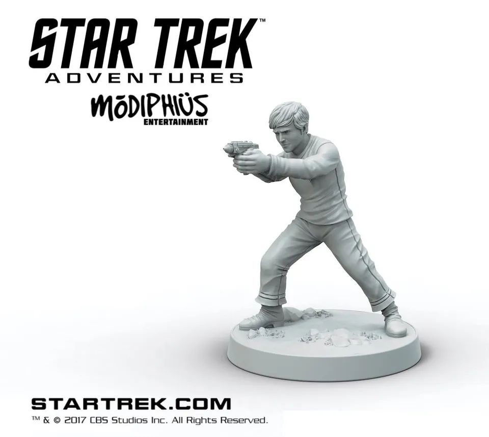 Modiphius Star Trek Adventures Chekov TOS file STL stampa 3D 32mm