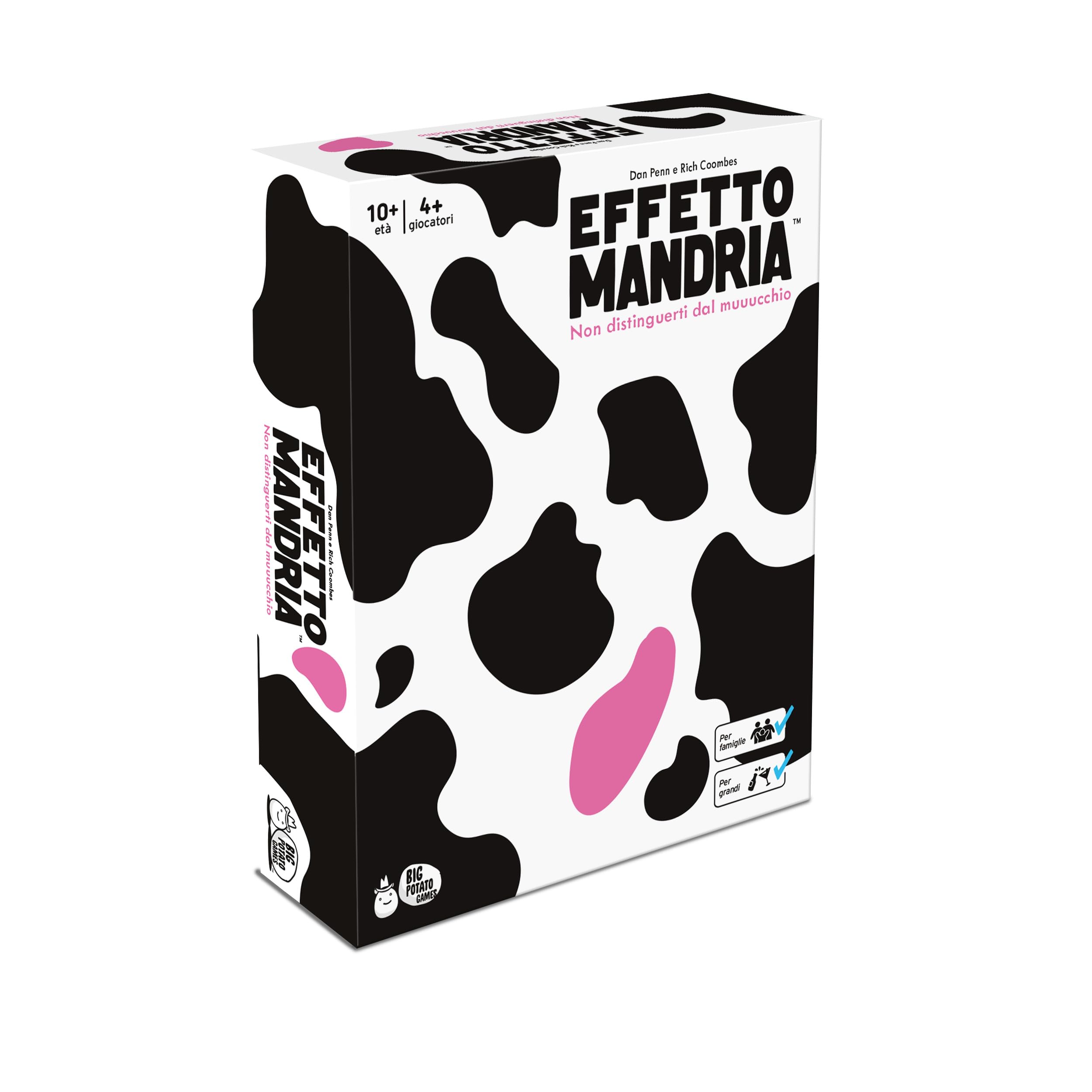 Asmodee Effetto Mandria party game carte pezzato italiano 4-20 giocatori