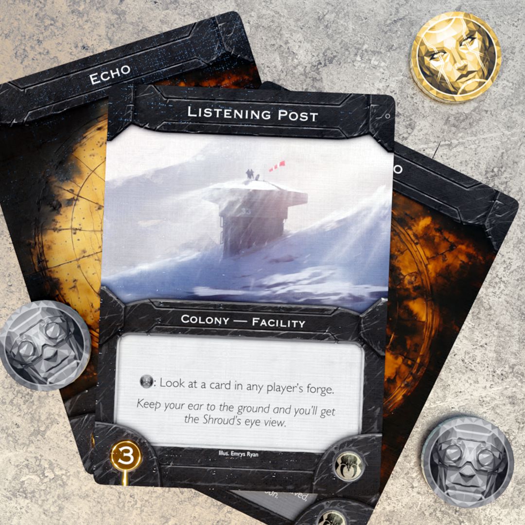 Modiphius Sovereign Exiles of Eden espansione carte 4 fazioni