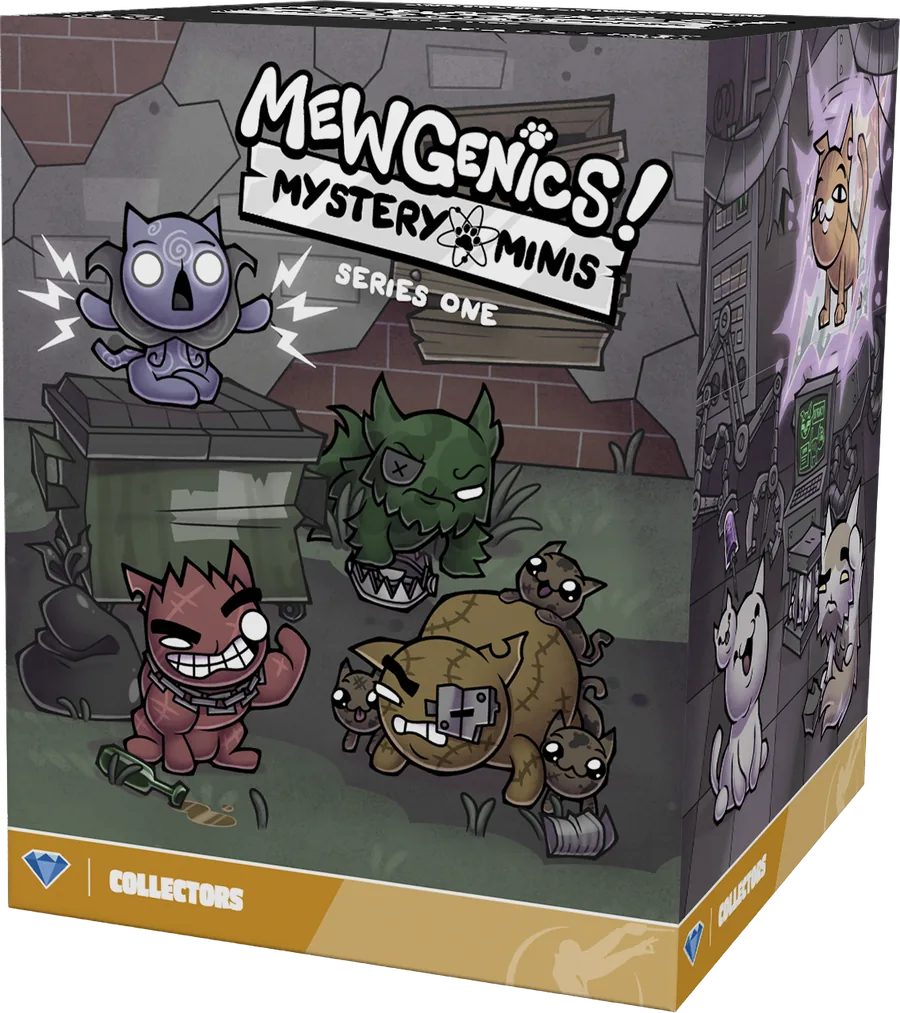 Maestro Media Mewgenics Mystery Minis display 8 box peluche