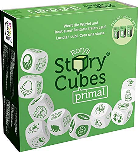 Rory's Story Cubes Primal Gioco Dadi Verde 9 Dadi 8080