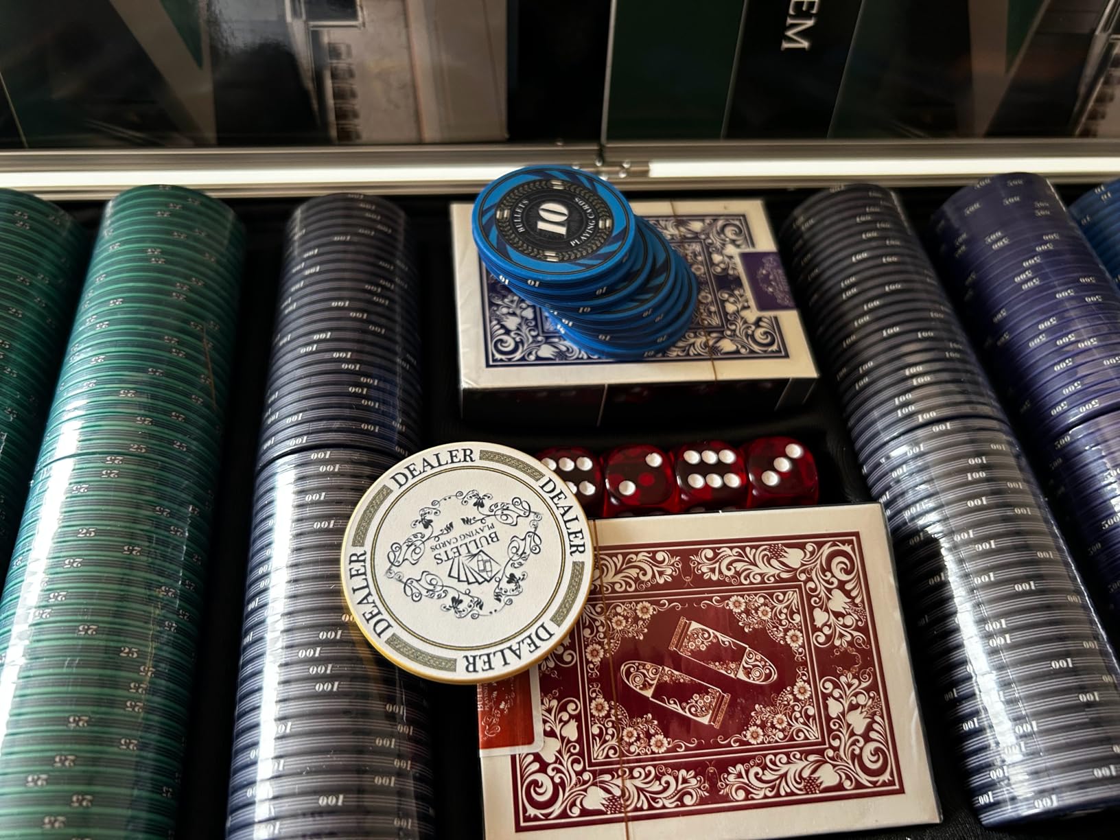 Bullets Silvio set poker 300 chip ceramica valigetta