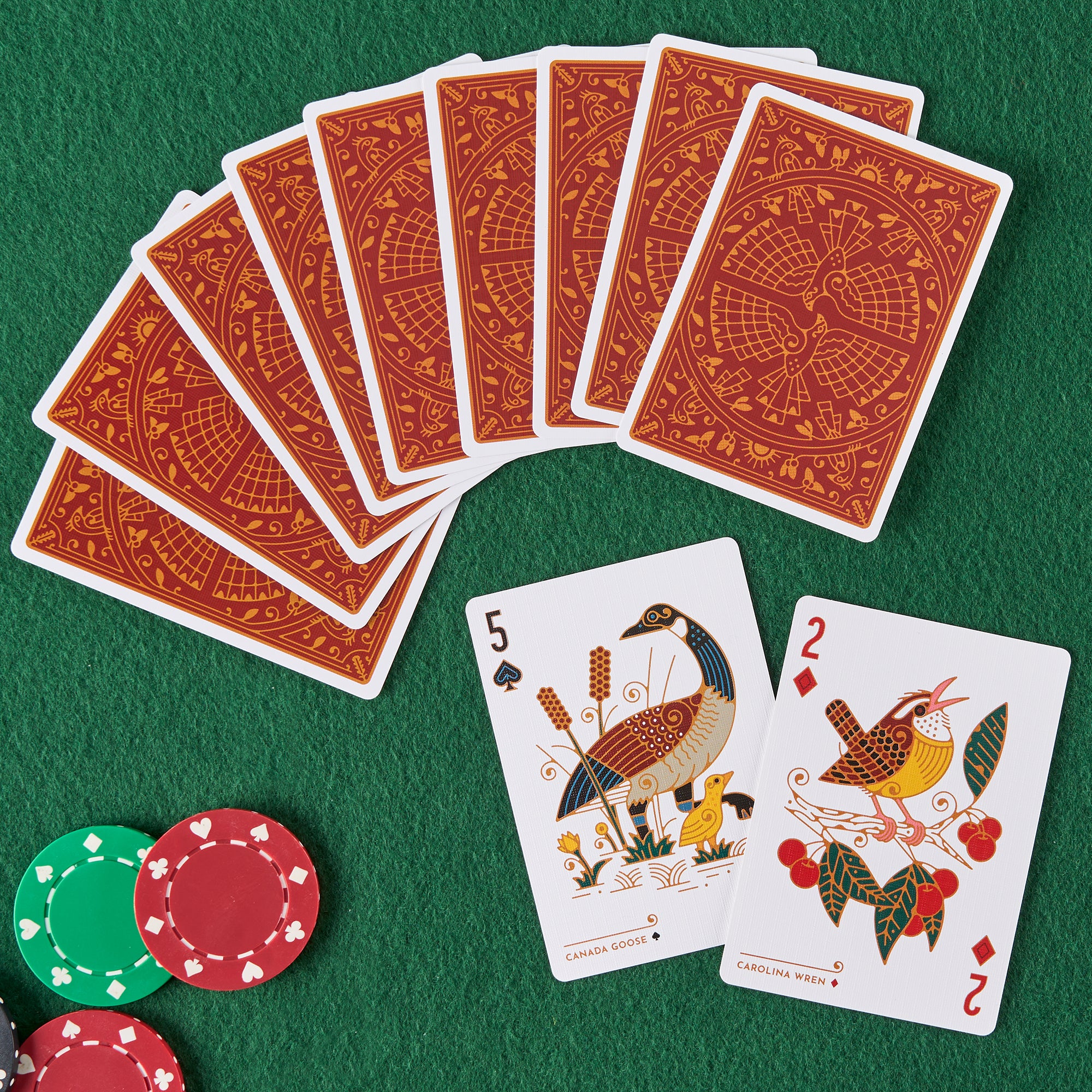 Underdog Games Bird in the Hand mazzo carte uccelli premium