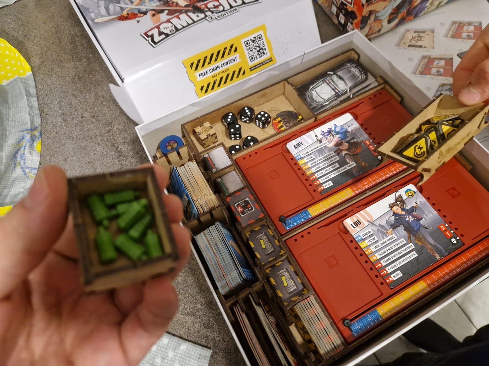 Asmodee Zombicide Seconda Edizione gioco da tavolo base cooperativo