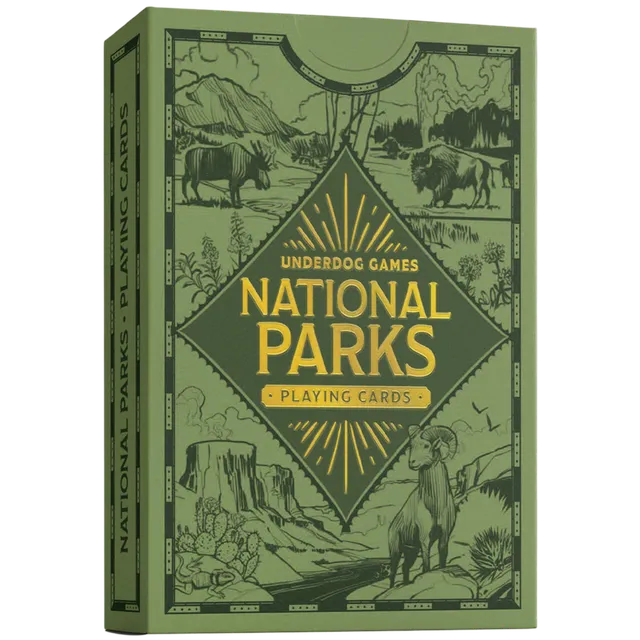 Underdog National Parks Playing Cards mazzo di carte