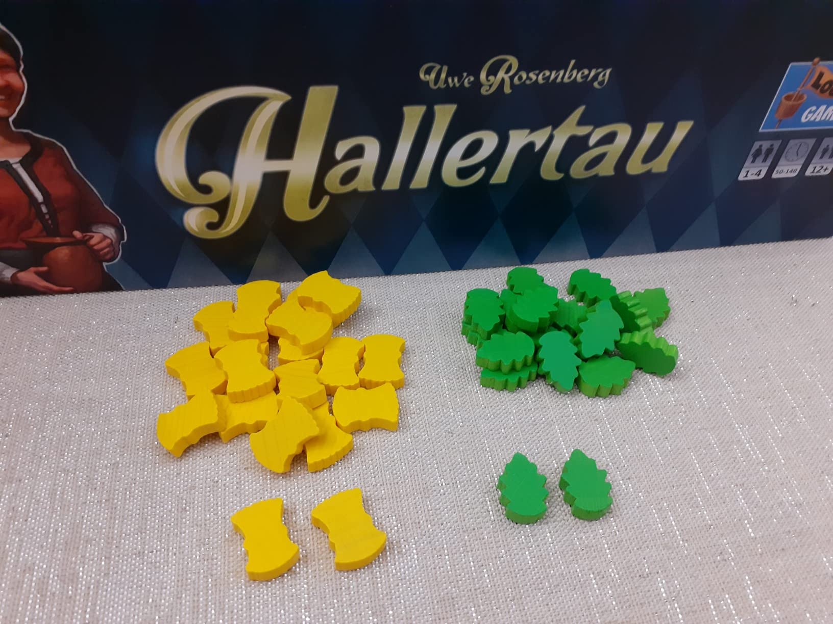 Asmodee Hallertau gioco da tavolo gestionale 1-4 giocatori