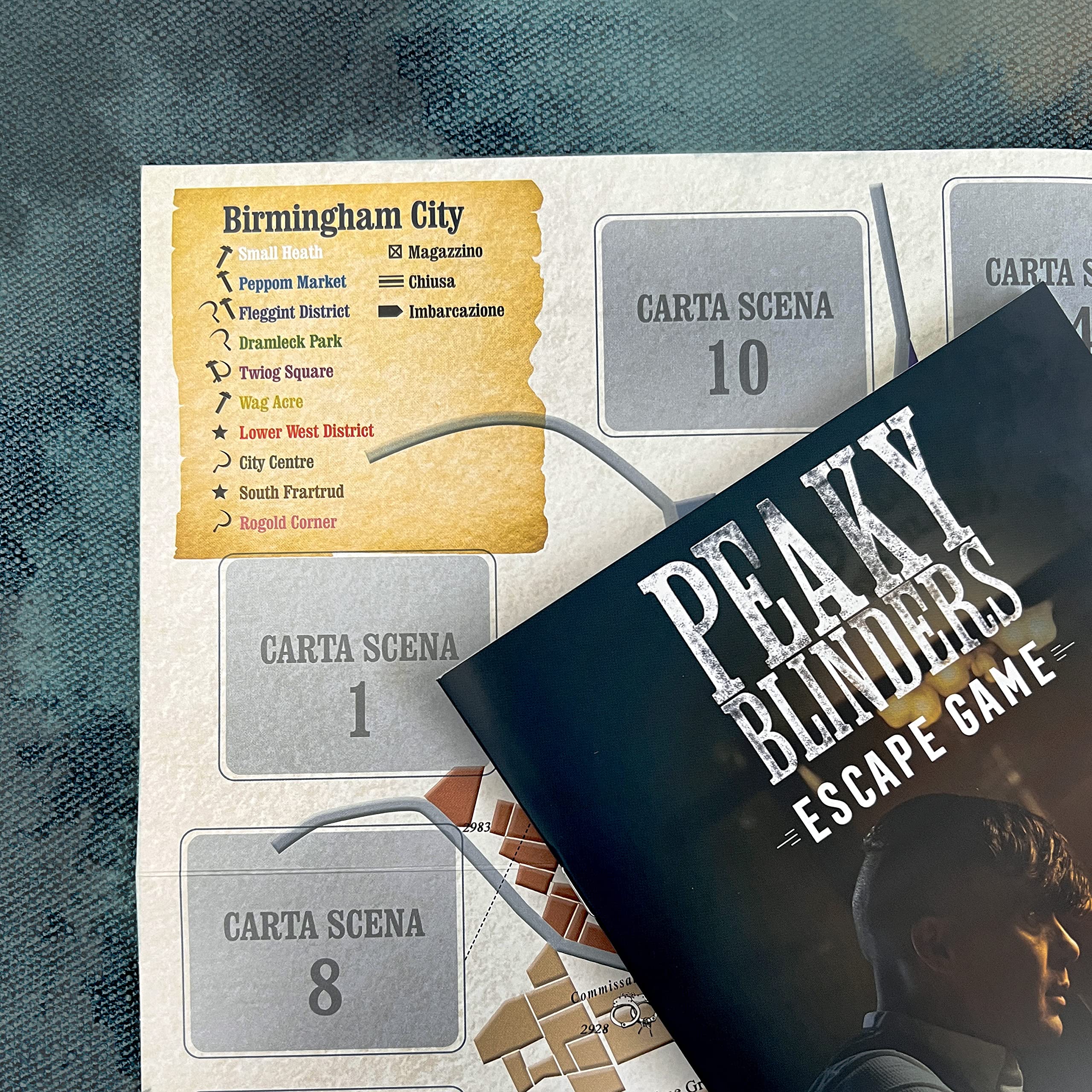 Asmodee Peaky Blinders Escape Game gioco società 2-8 giocatori