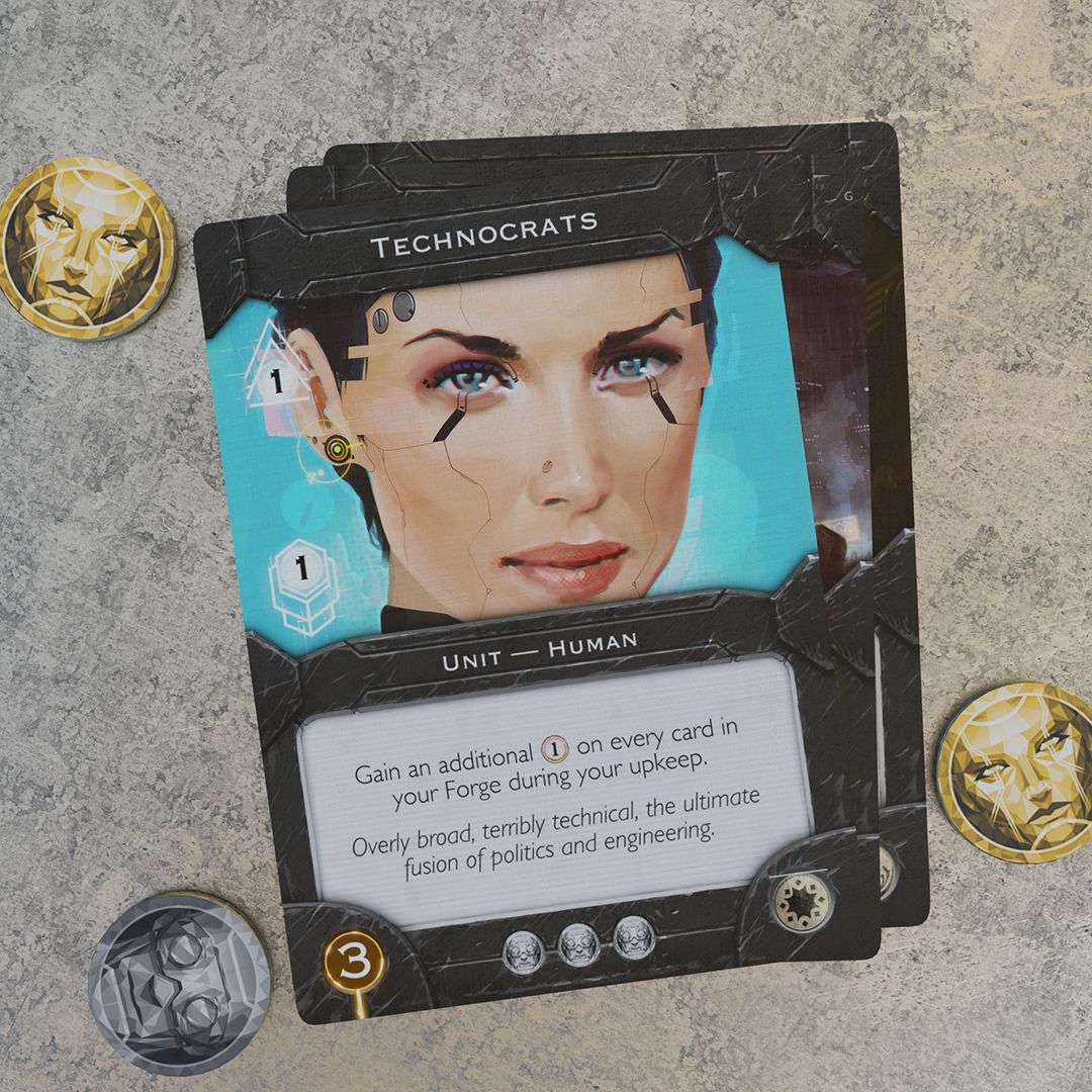 Modiphius Sovereign Exiles of Eden espansione carte 4 fazioni