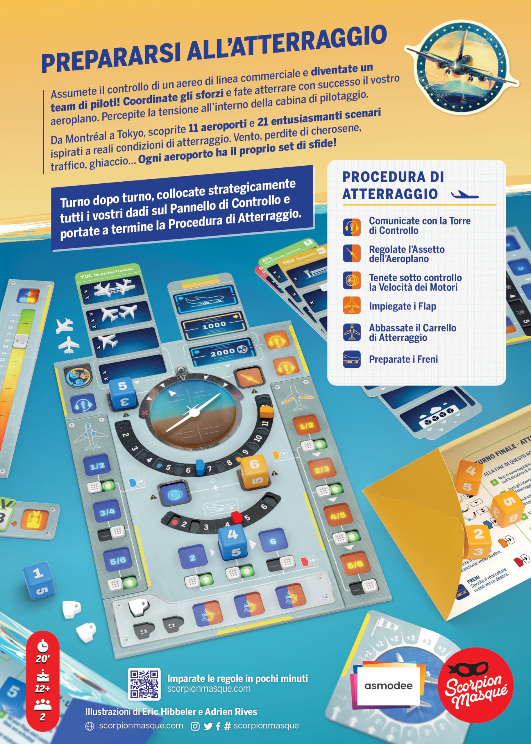 Asmodee Sky Team Gioco da Tavolo Collaborativo 2 Giocatori