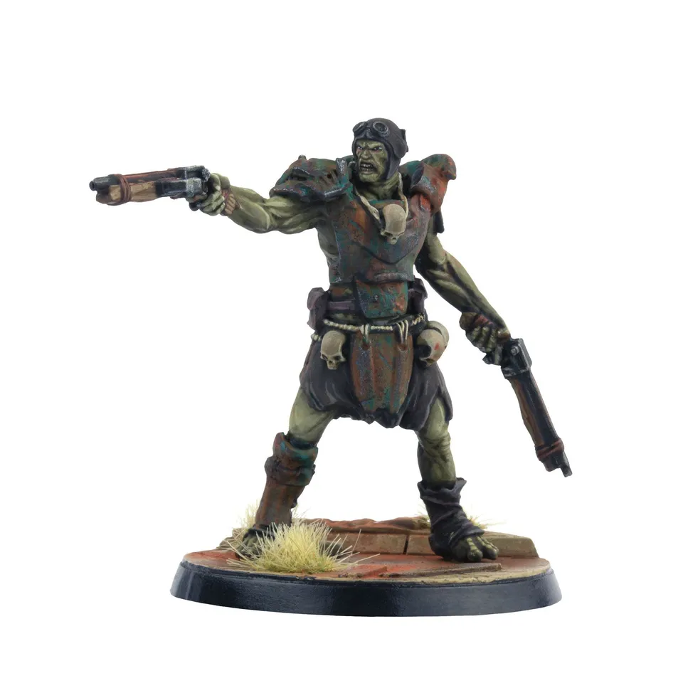 Modiphius Fallout Wasteland Warfare Super Mutant Aviator miniatura
