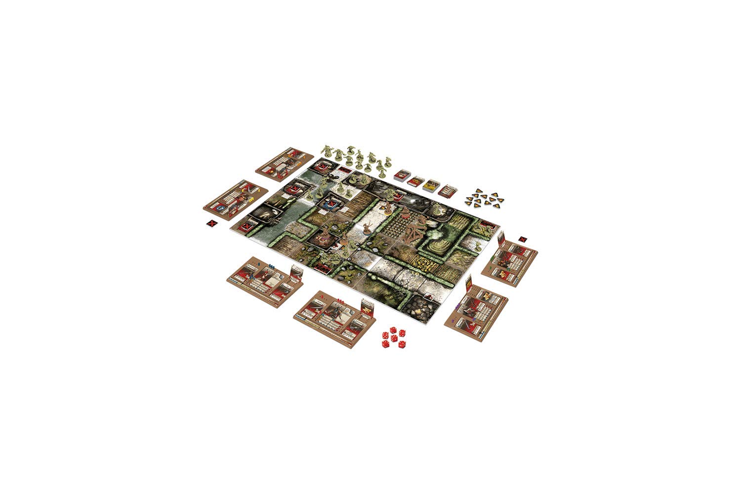 Asmodee Zombicide Green Horde gioco da tavolo base 1-6 cooperativo