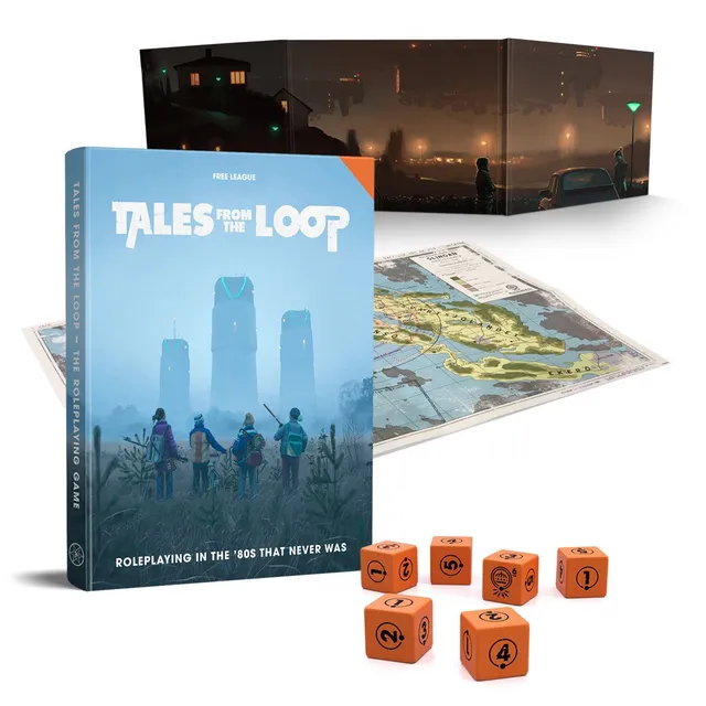 Free League Tales from the Loop Gravitron Bundle gioco di ruolo completo