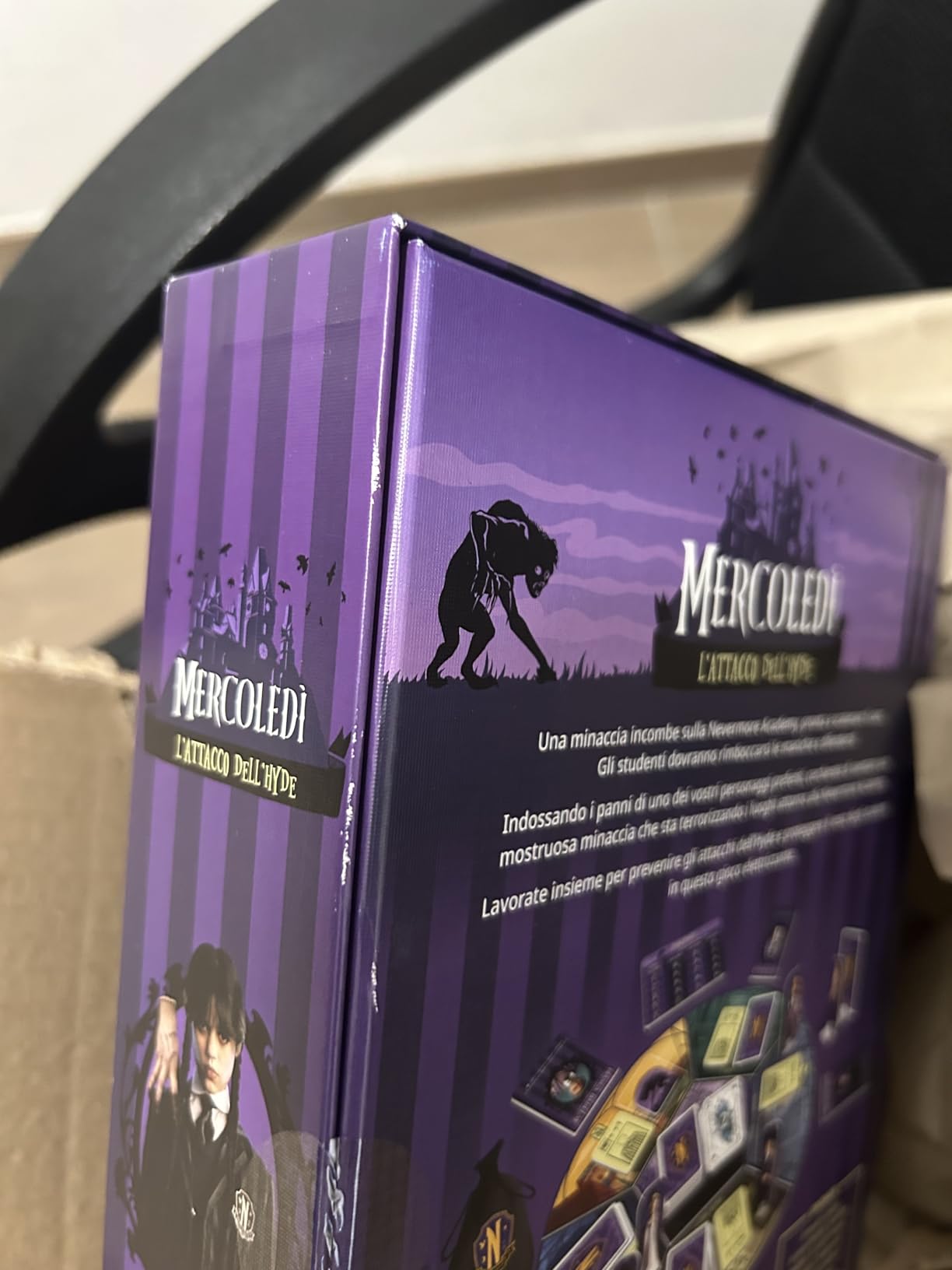 Asmodee Mercoledì L'Attacco dell'Hyde gioco collaborativo 2-4