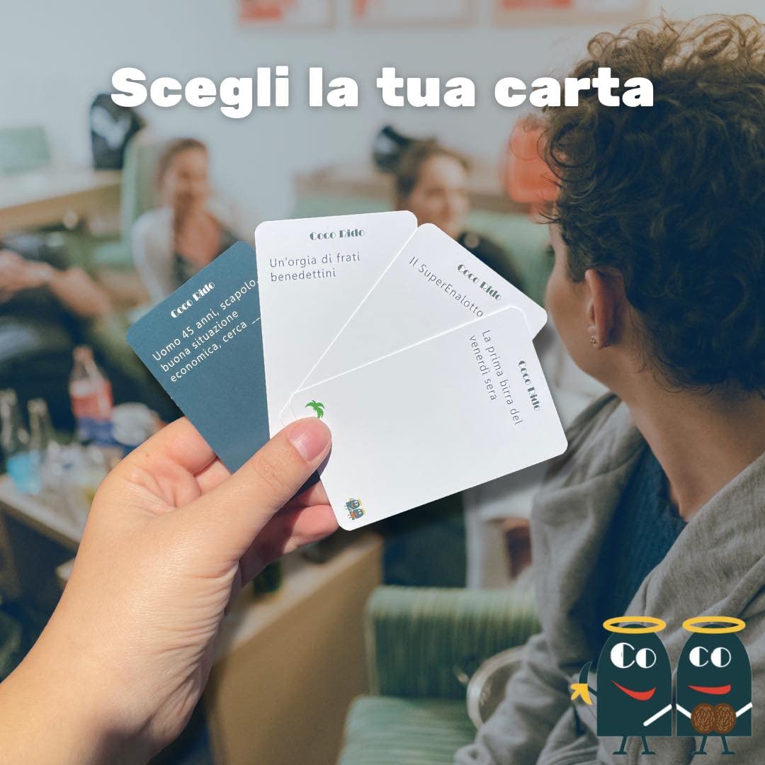 Coco Rido La Vendemmia 2.0 gioco di carte party 3-10 giocatori